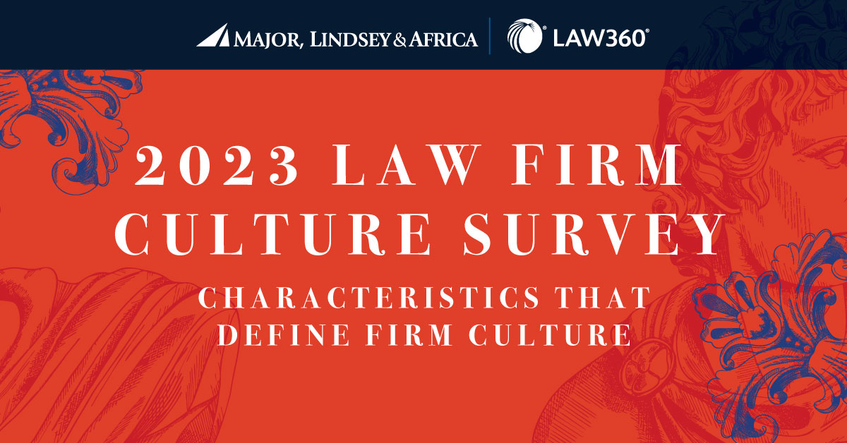 2023 Law Firm Culture Survey